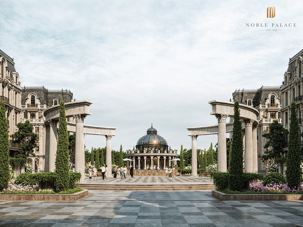 tiện ích dự án noble palace tây hồ ciputra