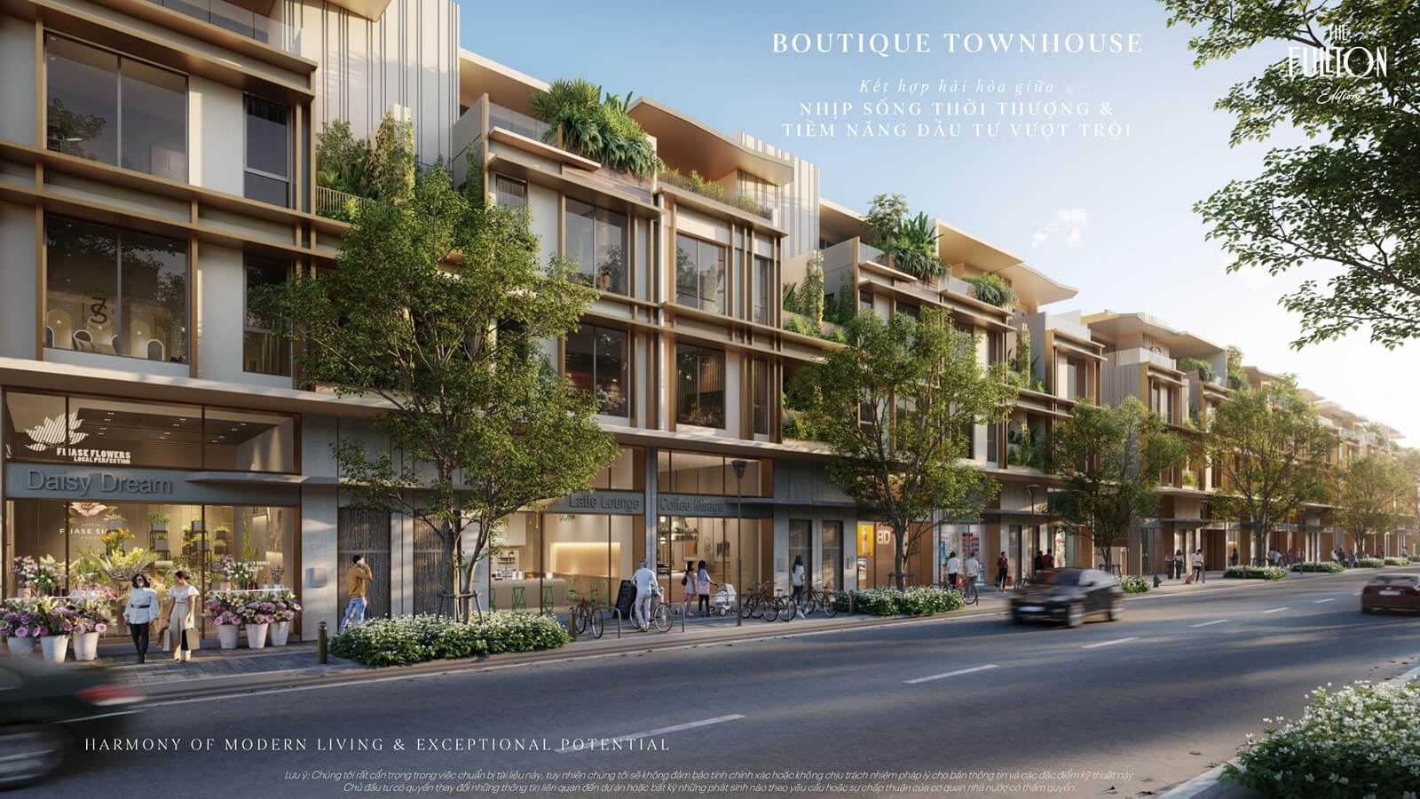 boutique townhouse the fullton edition capitaland hưng yên
