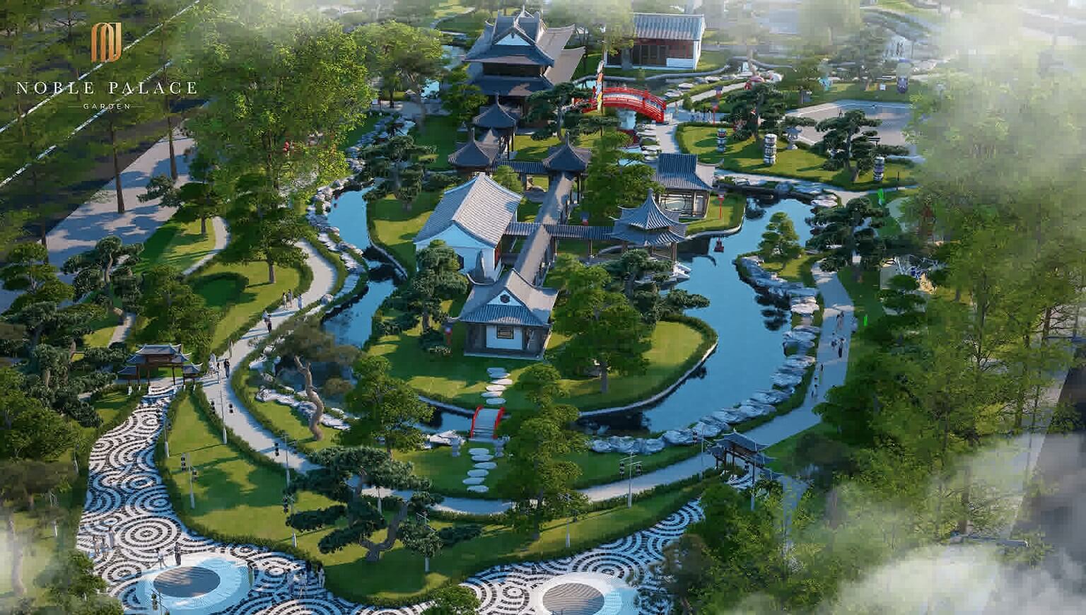 tiện ích dự án noble palace garden đan phượng