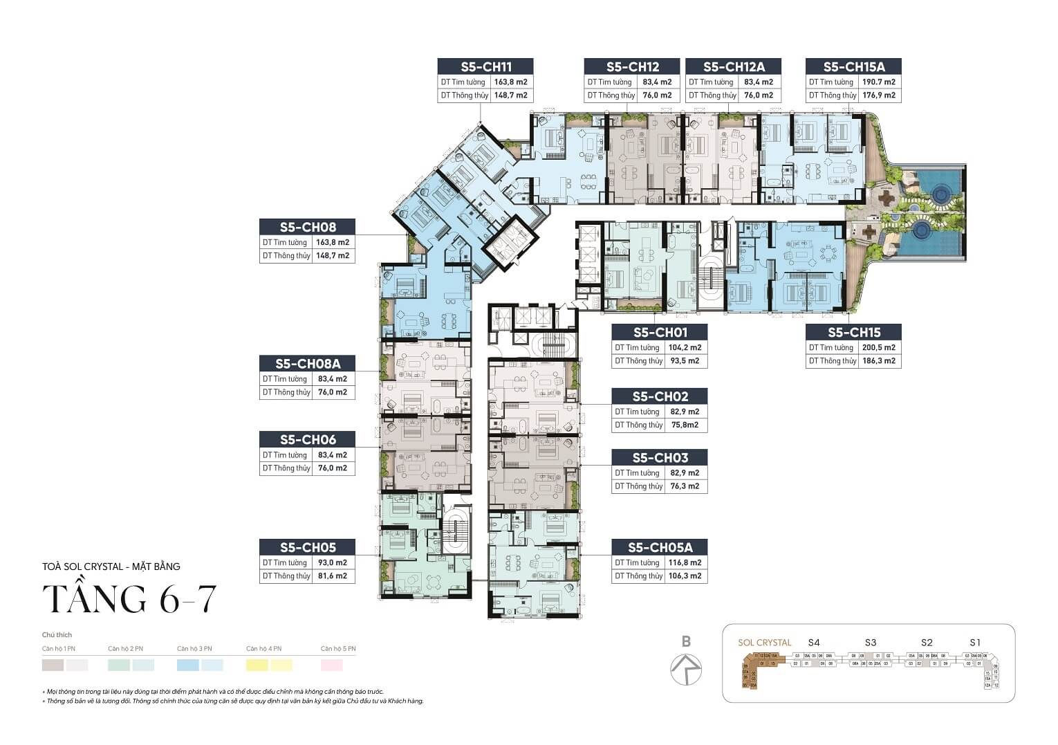 mặt bằng dự án noble west lake hanoi ciputra tây hồ