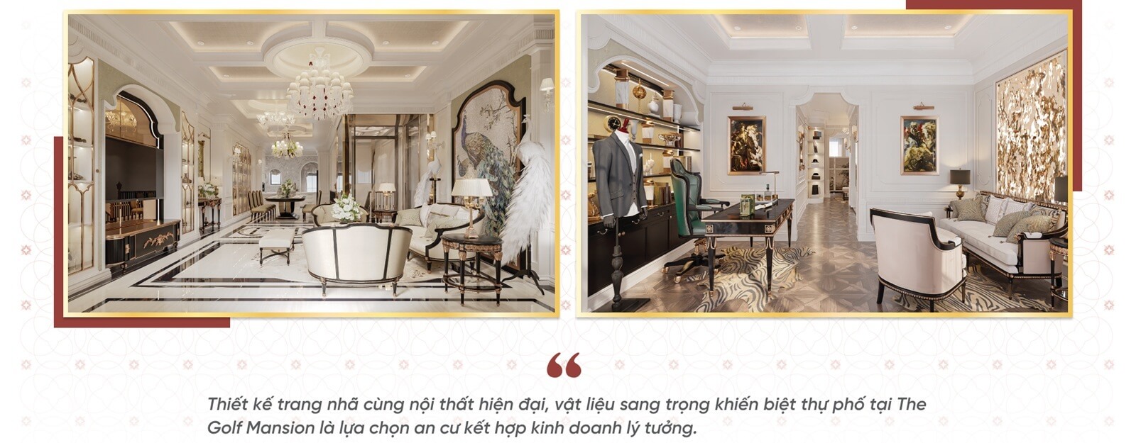 nội thất biệt thự the golf mansion
