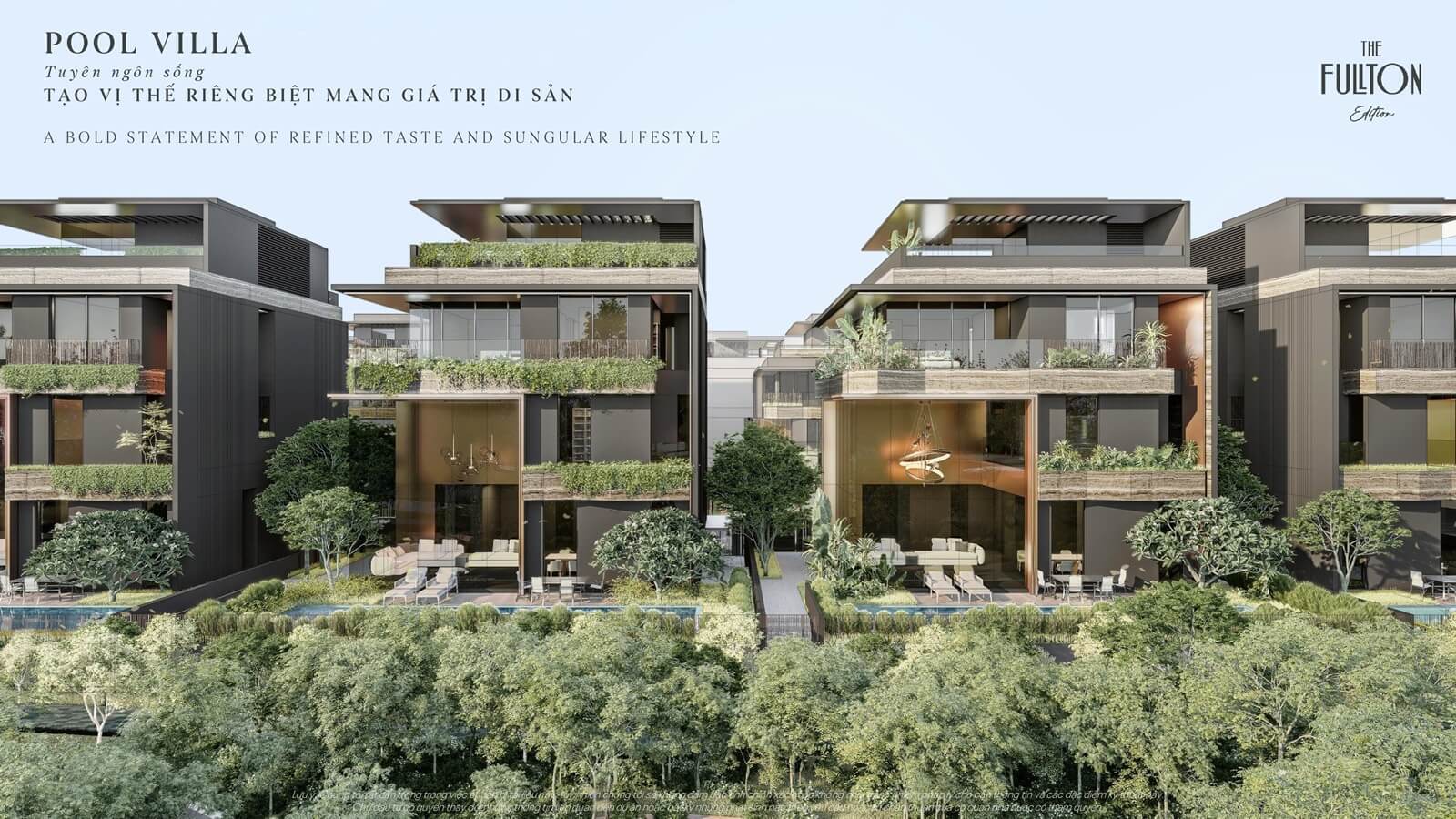 pool villa the fullton edition capitaland hưng yên