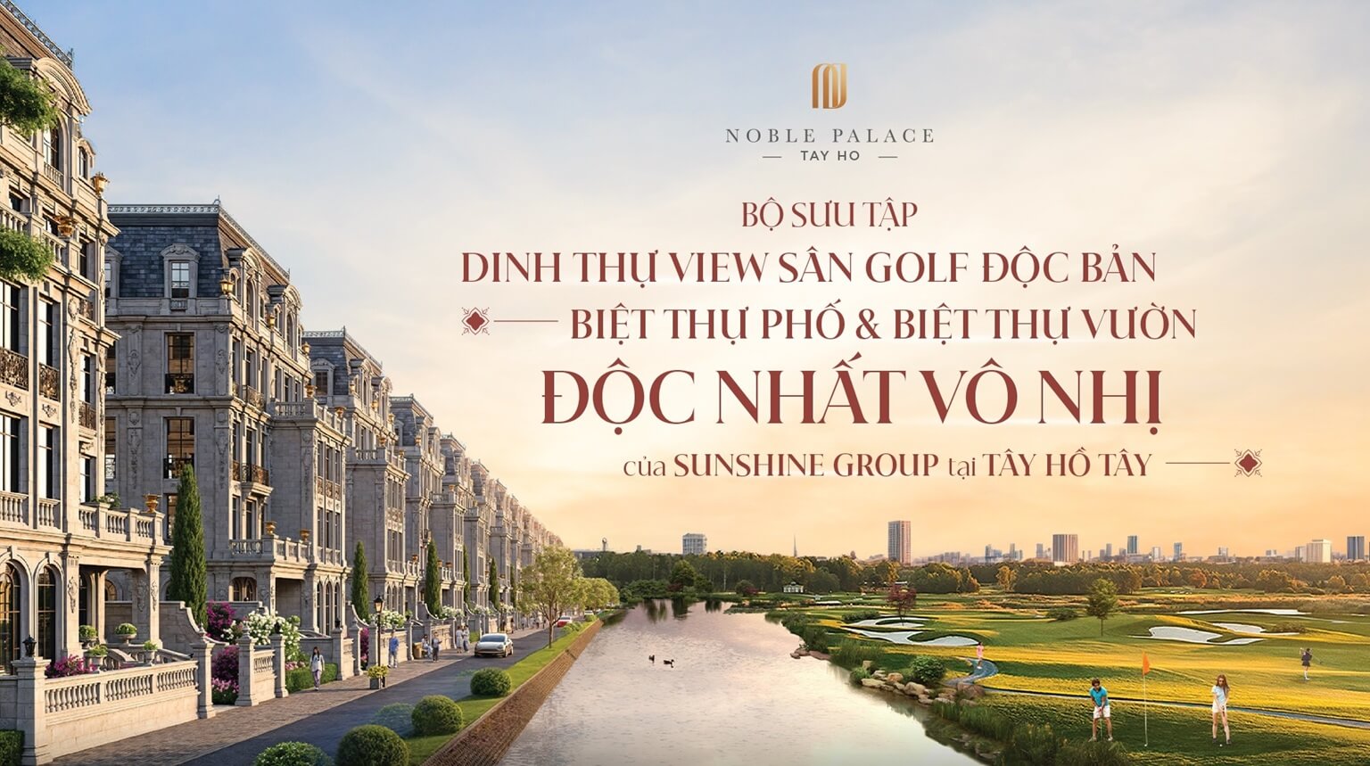 the golf mansion noble palace tây hồ