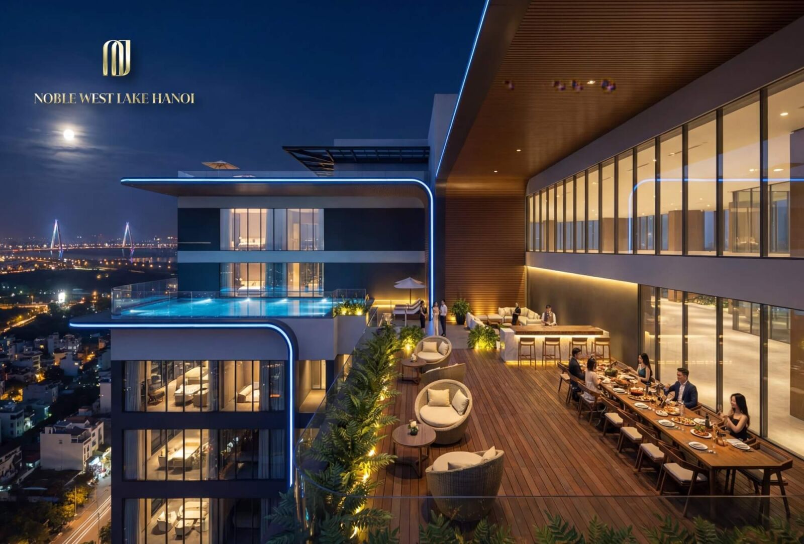 tiện ích dự án noble west lake hanoi ciputra tây hồ