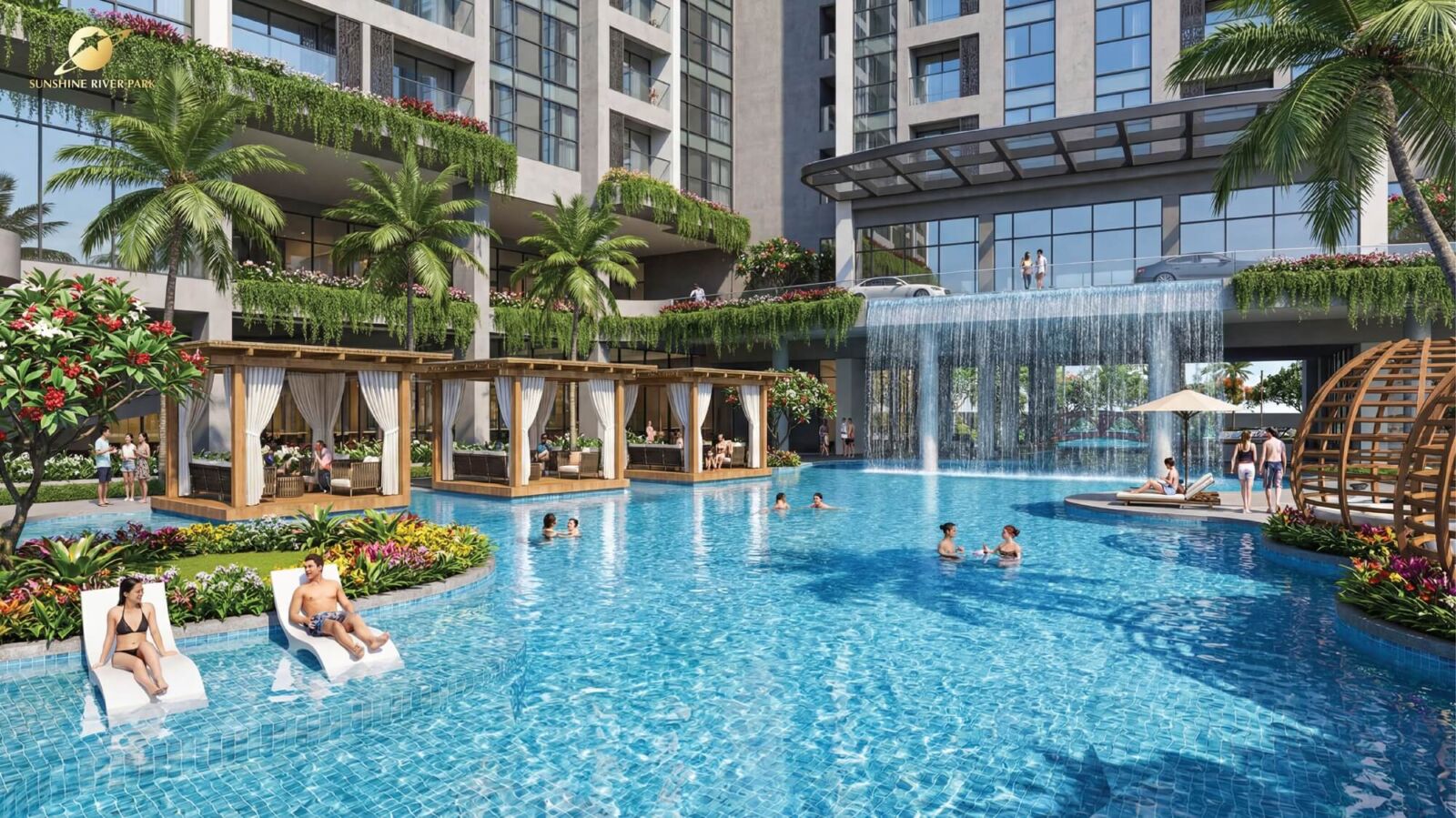 tiện ích dự án sunshine river park tây hồ