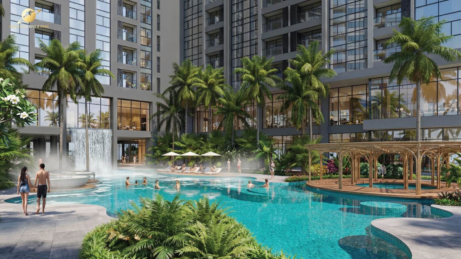 tiện ích dự án sunshine river park tây hồ