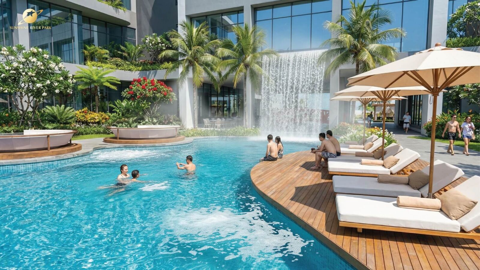 tiện ích dự án sunshine river park tây hồ