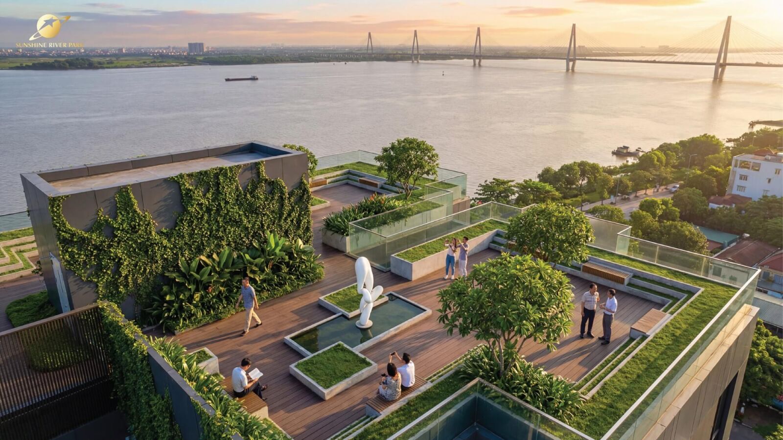 tiện ích dự án sunshine river park tây hồ