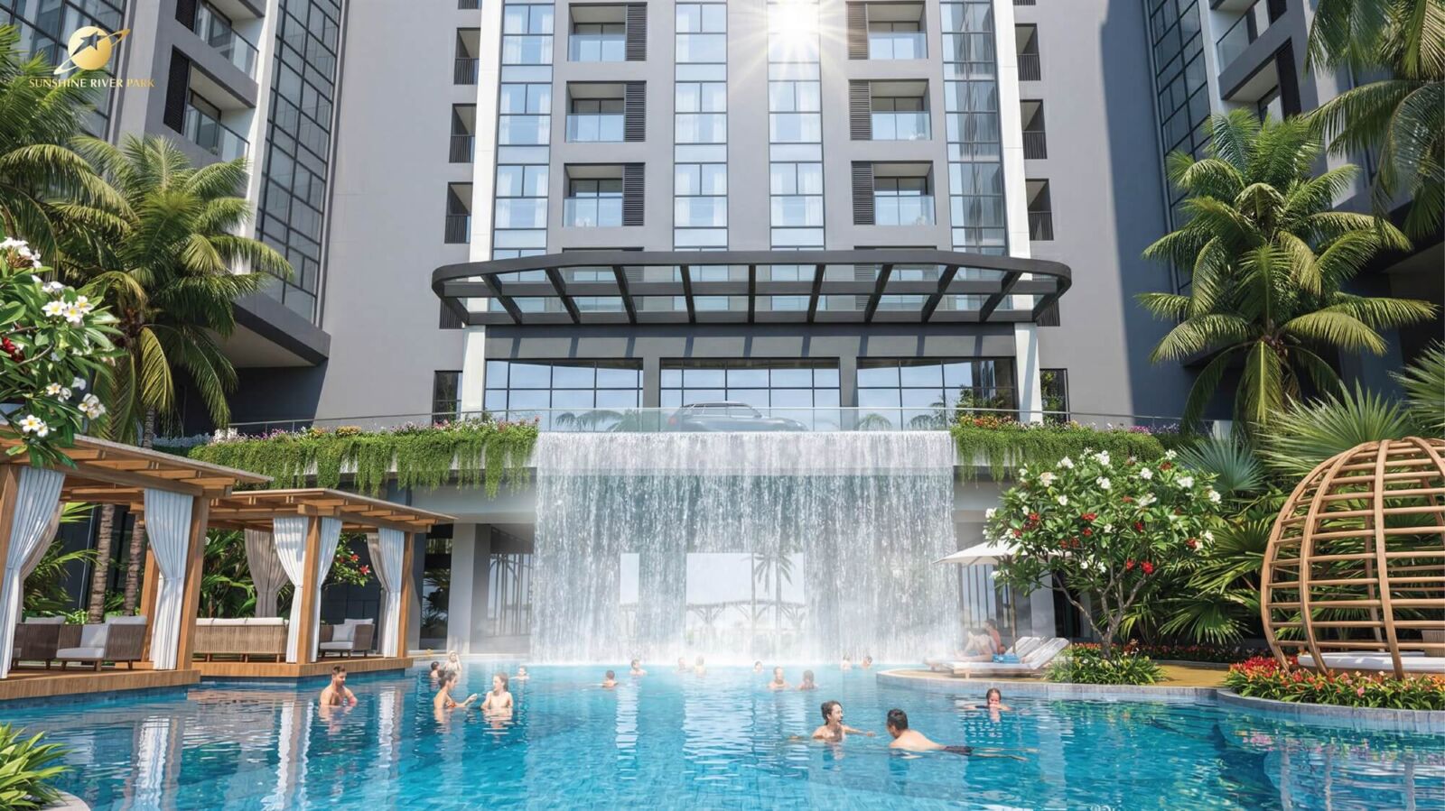 tiện ích dự án sunshine river park tây hồ